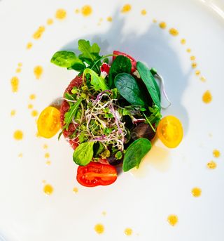 Battuta di fassona agli agrumi