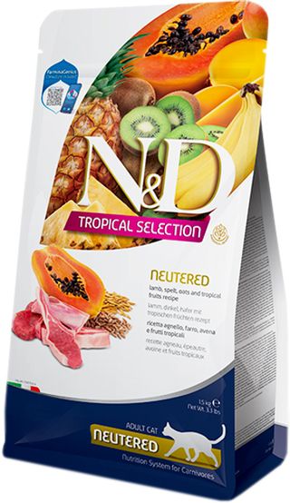 N&D Tropical Selection Lamb NEUTERED 0,3 кг