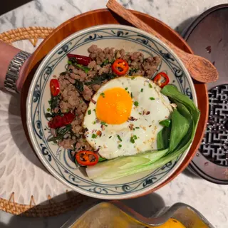 Pad Kra Pao De Ibérico Picado