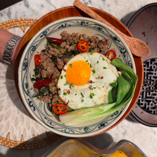 Pad Kra Pao De Ibérico Picado