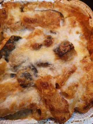 Rigatone gratinato alle verdure 