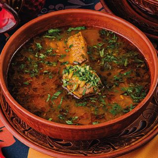 Harcio cu carne de  vită