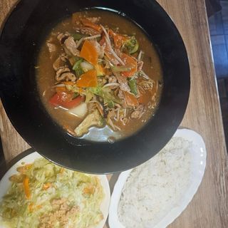 Wieprzowina z warzywami Duża porcja 500g