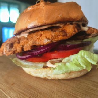 Burger chicken