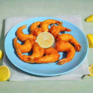 73. Langostinos Fritos Rebozados