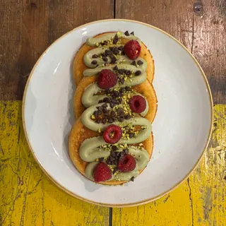 Pancake raspberry
