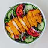 Ensalada Fresh Con Escalopa