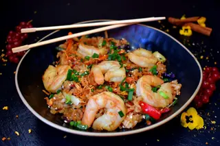 Wok Orez Creveți Sos Thailandez