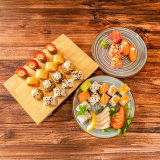 Sushi Sashimi Mix 60 Peças