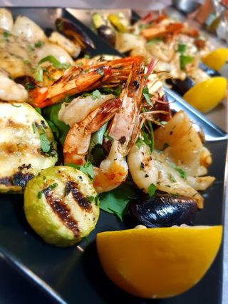 Grigliata mista di frutti di mare