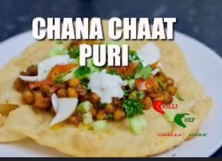 Chana Chat Puri