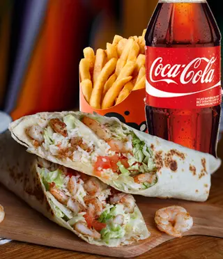 Meniu Big O Burrito Fries + Suc