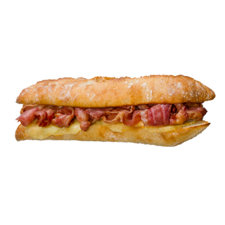 Bocadillo Bacon y Queso