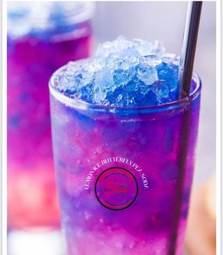 Lemon Ice Butterfly Pea Soda