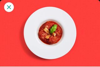 Polpette cotte nel ragu napoletano (3 pezzi)