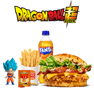 Menu Cbk Super Saiyan Grande Com Figura