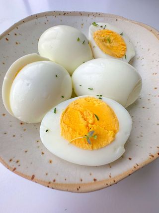 boiled eggs