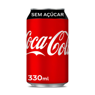 Coca-Cola Sem Açúcar Lata 330ML