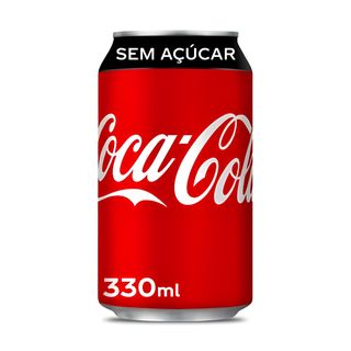 Coca-Cola Sem Açúcar Lata 330ML