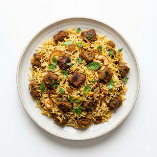 Biryani Con Carne De Soja