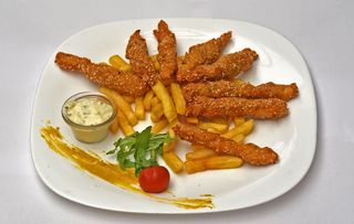 Pileći pohovani štapići