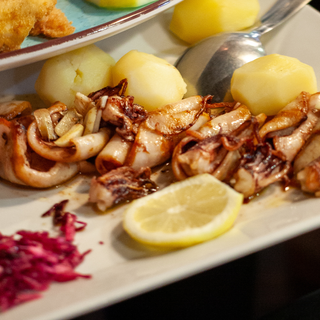 Lulas grelhadas - meia dose