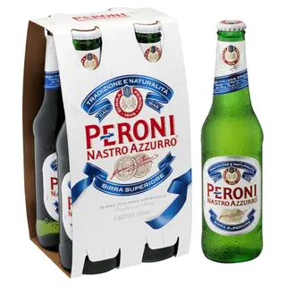 Cerveza nastro azzuro peroni