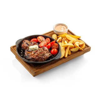 Steak din ceafă de porc