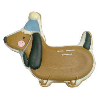 Galleta Decorada Perro Salchicha
