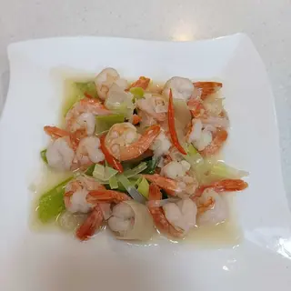 Lemon Prawns 