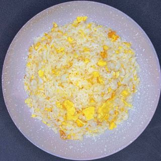 Arroz con huevo 