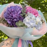 Букет з 3 гортензій ( мікс)