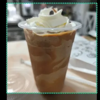 Frapé de Capuchino con Dulce de leche