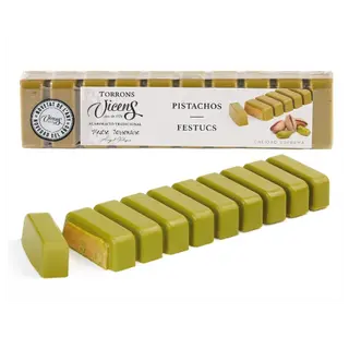 Turrón de Pistacho Vicens Tabla 300 Gr.