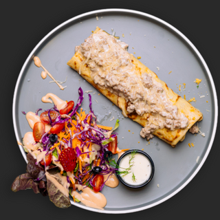 CREPE VIANDE HACHEE FROMAGE