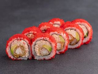 California cu Crevete Pane și Crab 8 buc.