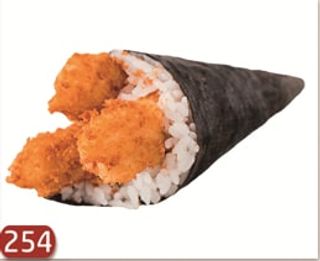 254 Temaki  tempura pollo