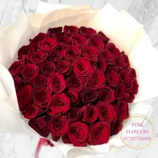 Buchet 51 trandafiri 