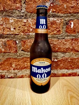 Mahou Sin 0,0º Tostada