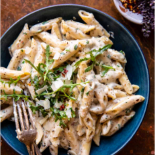  Penne Alfredo   