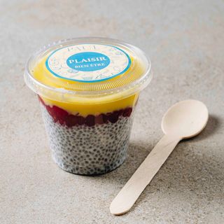 Chia pudding pass framboise
