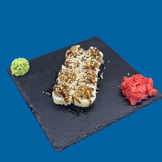 ლავა როლი გველთევზით