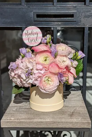 The Baby Girl Box - Suaves Flores Para La Pequeña De La Familia