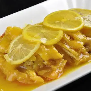 77. Pollo Con Limón