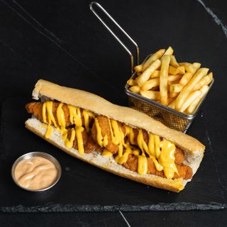 Bocadillo de pescado