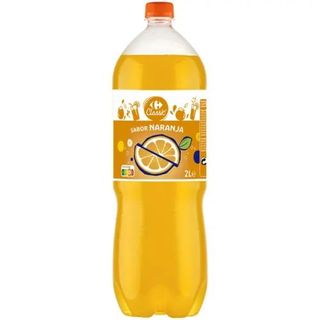 Refresco Naranja Con Gas Carrefour Botella 2 L.