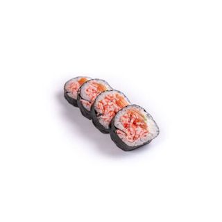 Futomaki de salmón kanikama