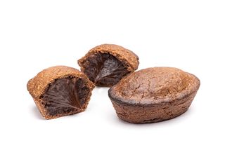 Pasticciotto crema, ricotta e gocce di cioccolato