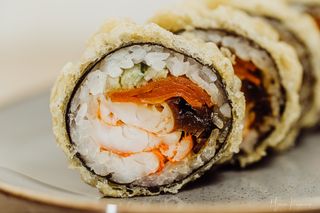 Tempura futo maki unagi