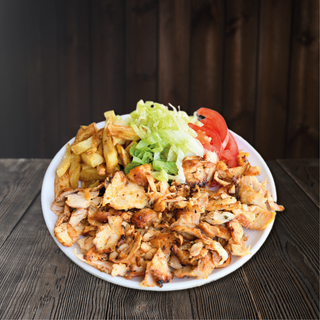 Chicken Doner Plate + Fries